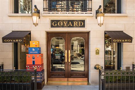 first goyard store|goyard brand history.